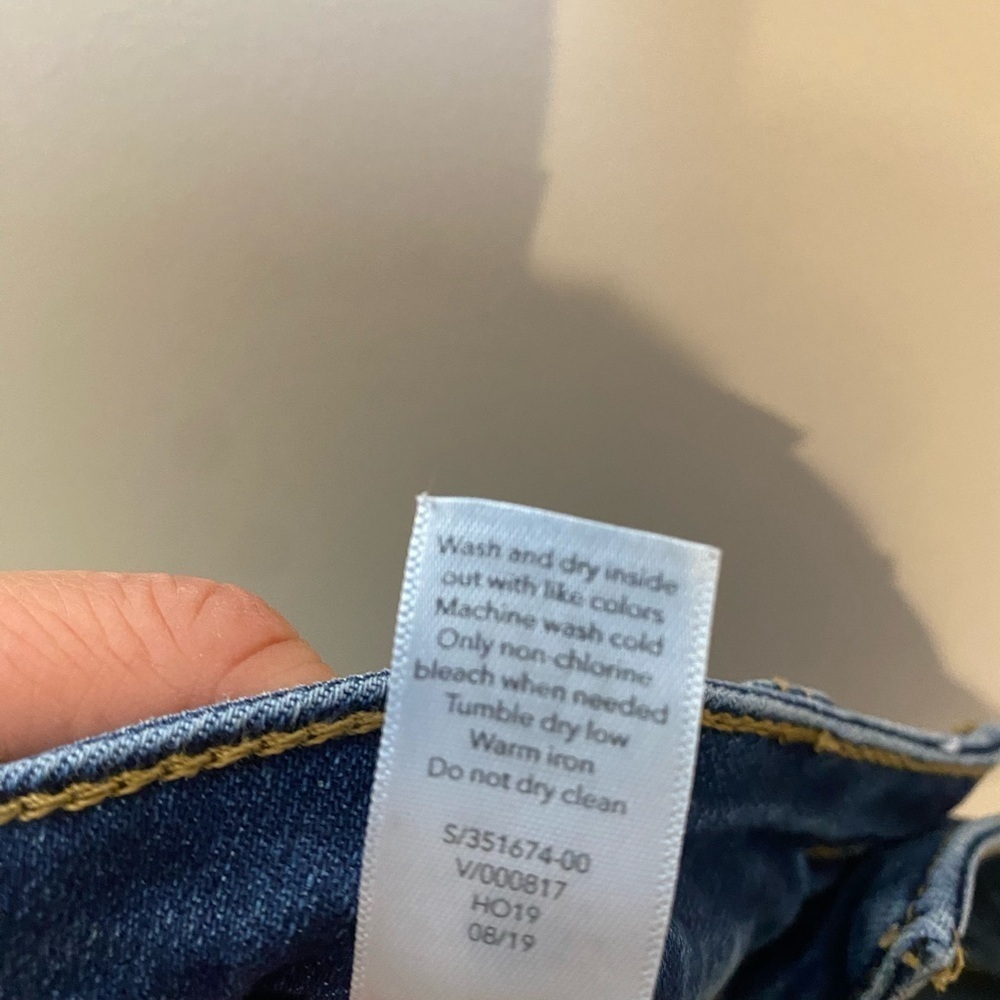 Athleta Skinny Dark Blue Jeans Size 6 - Picture 10 of 13